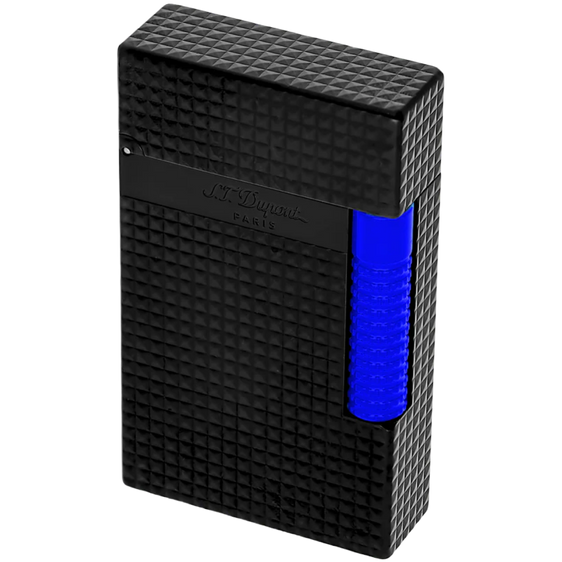 S. T. Dupont Lighter Fluo Le Grand - Black & Blue