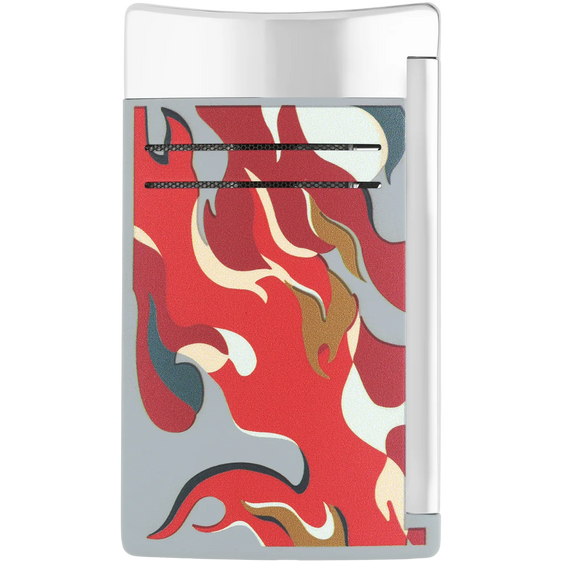 S.T. Dupont Maxijet Lighter – Red Flame Camo