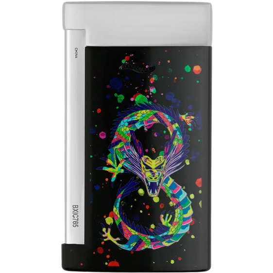 S.T. Dupont Slim 7 Lighter – Dragon Black