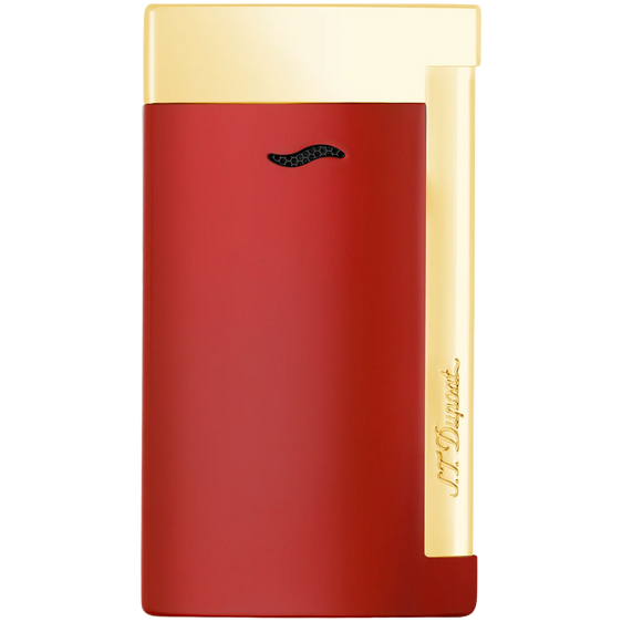 S.T. Dupont Slim 7 Lighter – Red & Gold
