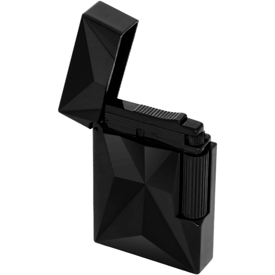 S.T. Dupont Small Ligne 2 Lighter – Fire X Black