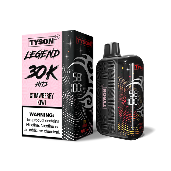 Tyson 2.0 Legend 30,000 Puffs Disposable Vape - Strawberry Kiwi