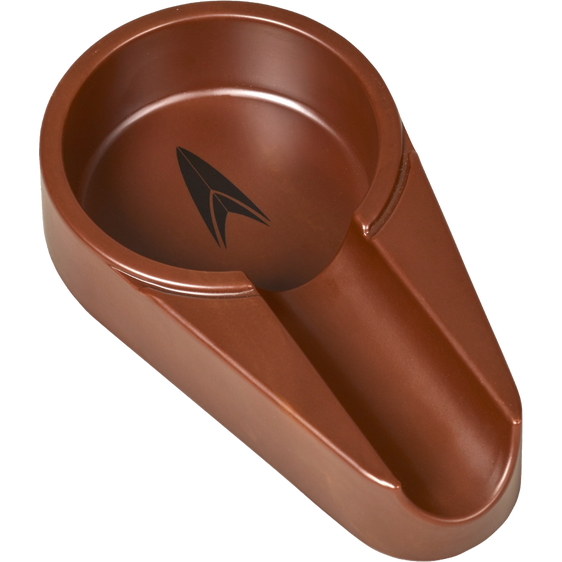 Lotus Single Stick Melamine Ashtray - Brown