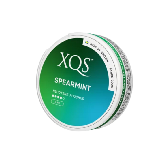 XQS Nicotine Pouches Spearmint - 8MG