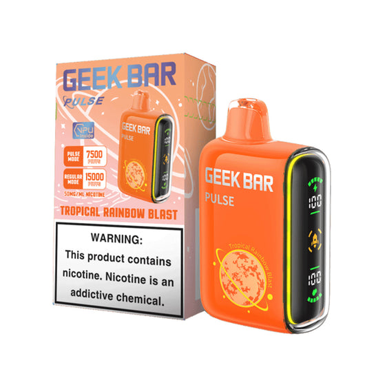 Geek Bar Pulse 15000 Puffs Disposable Vape - Tropical Rainbow Blast