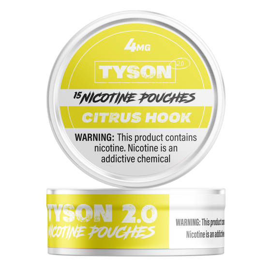 Tyson 2.0 Nicotine Pouches Citrus Hook - 5 Pack