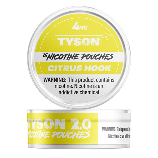 Tyson 2.0 Nicotine Pouches Citrus Hook - 5 Pack