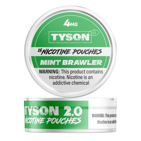 Tyson 2.0 Nicotine Pouches Mint Brawler - 5 Pack