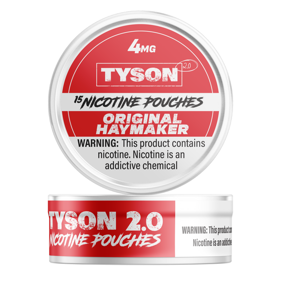 Tyson 2.0 Nicotine Pouches Original Haymaker - 5 Pack