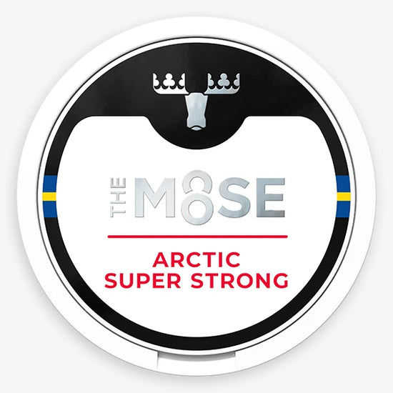 The Moose Nicotine Pouches All White Arctic Pouches