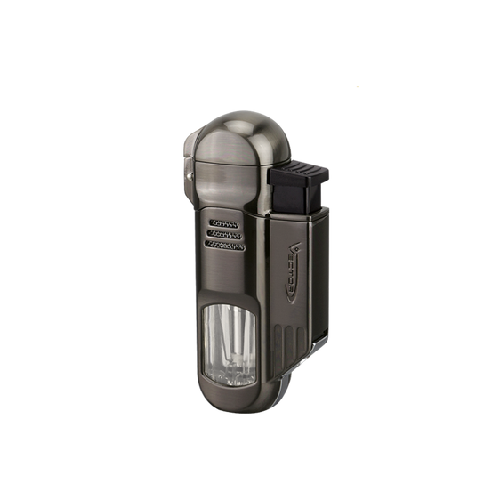 Vector Torpedo Quad Flame Lighter - Gunmetal Satin