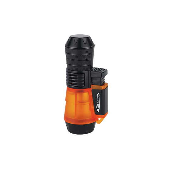 Vector Triforce Triple Flame Torch Lighter - Orange Smoke
