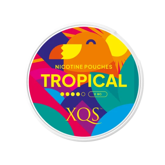 XQS Tropical 8mg Nicotine Pouches (5 Pack)