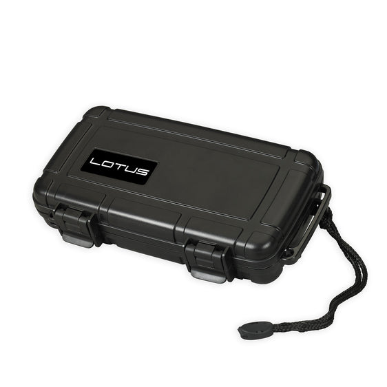 Lotus Travel Humidor - 5-Stick Black