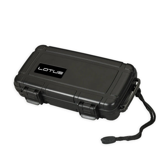 Lotus Travel Humidor - 5-Stick Black