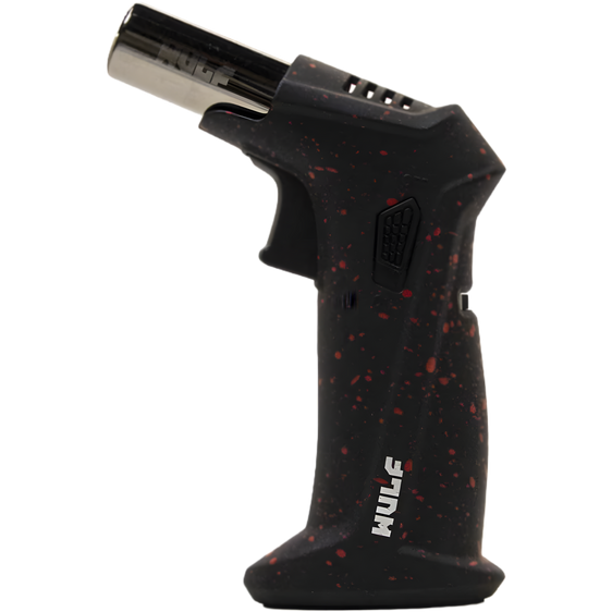 Vector Clash Jet Torch Table Lighter - Black Red Spatter