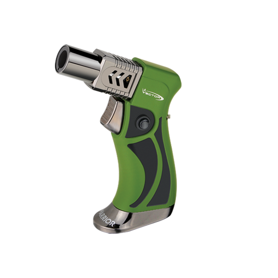 Vector Warrior Jet Torch Table Lighter - Green Matte