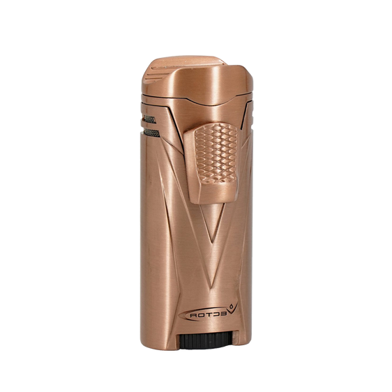 Vector Ironquad Quad Flame Lighter - Copper Satin