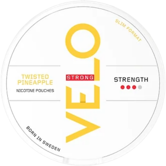 Velo Nicotine Pouches Twisted Pineapple 10MG - 5 Pack