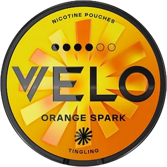Velo Nicotine Pouches Orange Spark 10.9MG - 5 Pack