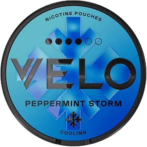 Velo Nicotine Pouches Peppermint Storm 10.9MG - 5 Pack