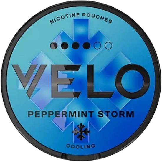 Velo Nicotine Pouches Peppermint Storm 10.9MG - 5 Pack