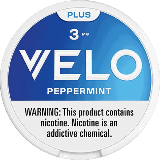Velo Plus Nicotine Pouches Peppermint - 5 Pack