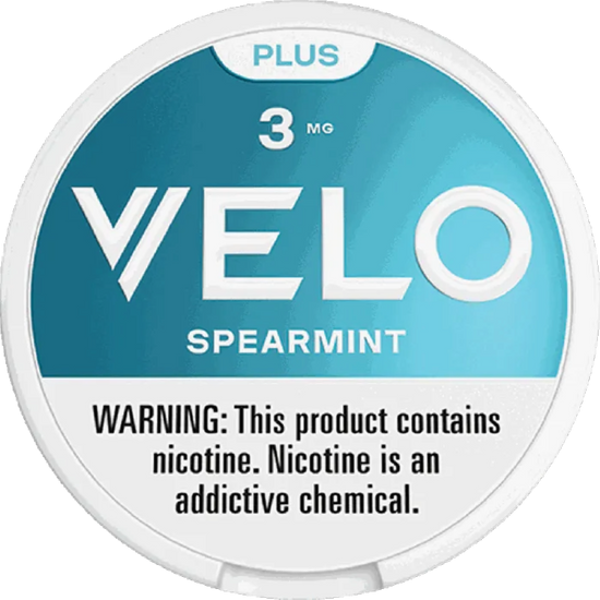 Velo Plus Nicotine Pouches Spearmint - 5 Pack