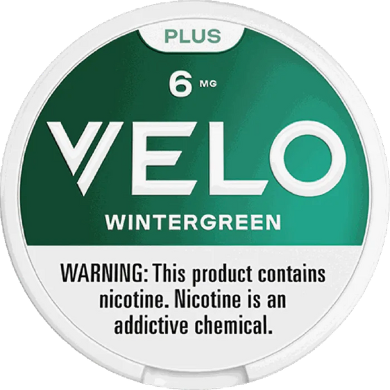 Velo Plus Nicotine Pouches Wintergreen - 5 Pack - 6mg