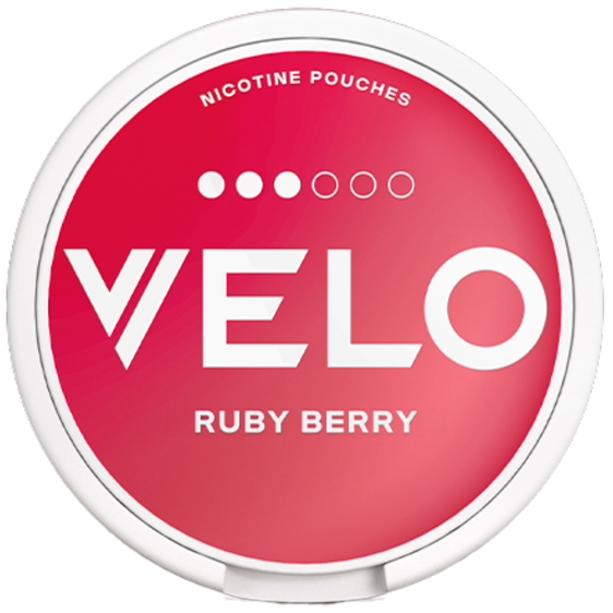 Velo Nicotine Pouches Ruby Berry 6MG - 5 Pack