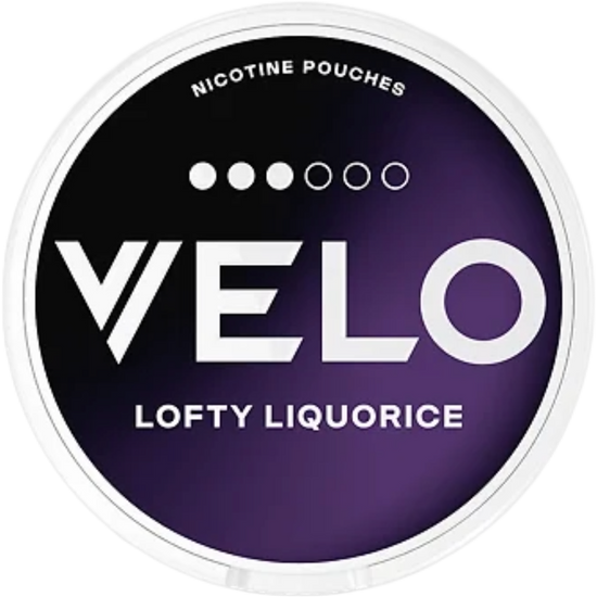 Velo Nicotine Pouches Salty Liquorice 10MG - 5 Pack