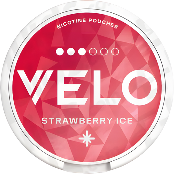 VELO Strawberry Ice 10mg Nicotine Pouches (5 Pack)