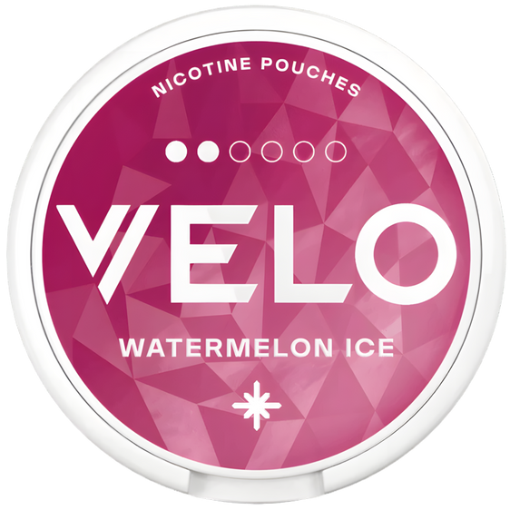 VELO Watermelon Ice Mini Nicotine Pouches 6mg (5 Pack)