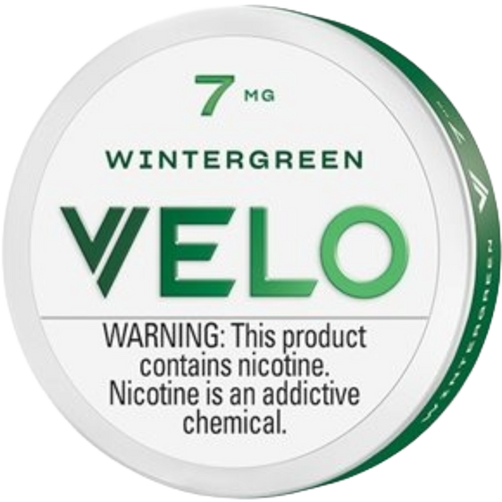 Velo Nicotine Pouches Wintergreen - 5 Pack - 7mg
