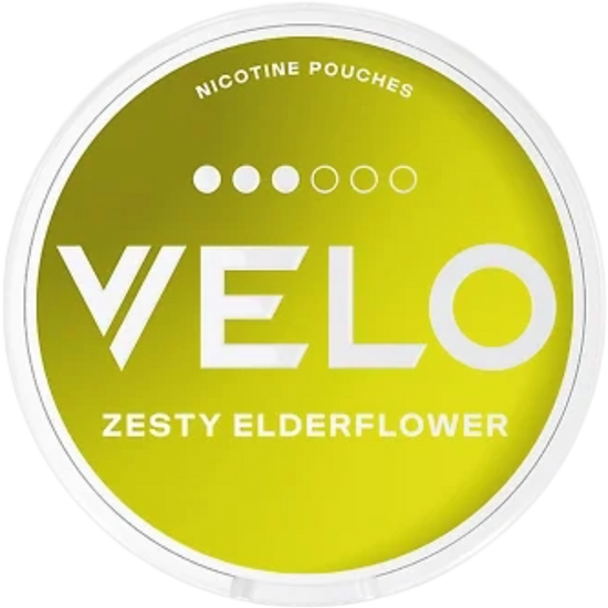 Velo Nicotine Pouches Zesty Elderflower 10MG - 5 Pack