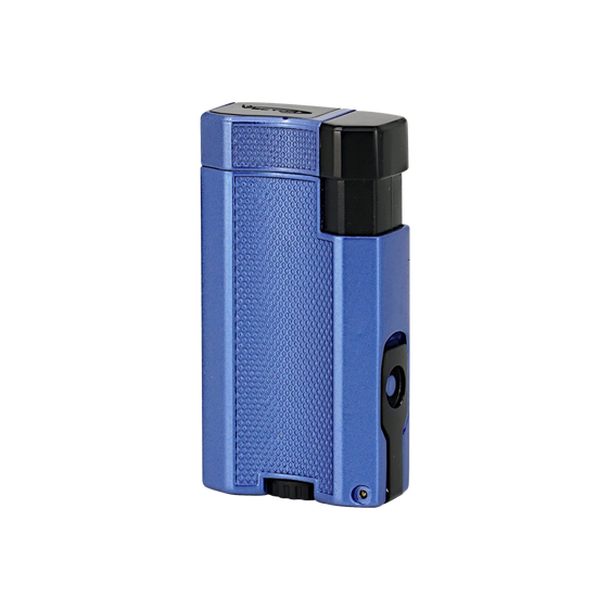 Vector Vmotion Double Flame Lighter Metallic Blue