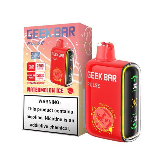 Geek Bar Pulse 15000 Puffs Disposable Vape - Watermelon Ice