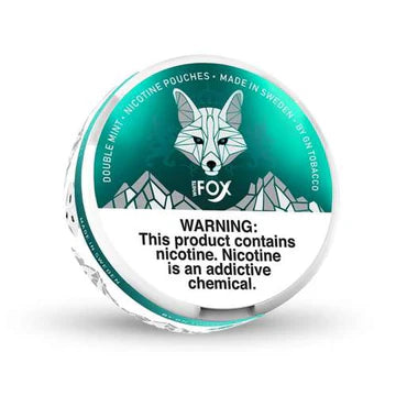 White Fox Nicotine Pouches Double Mint 12mg - 5 Pack