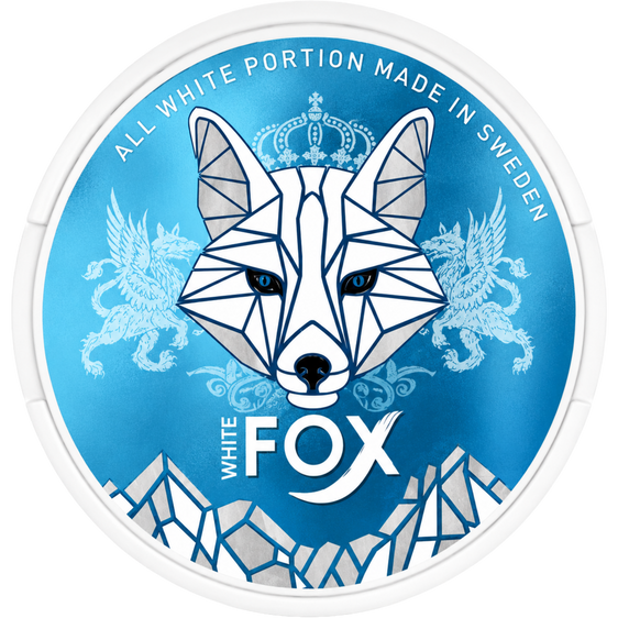 White Fox All White 12mg Nicotine Pouches (5 Pack)