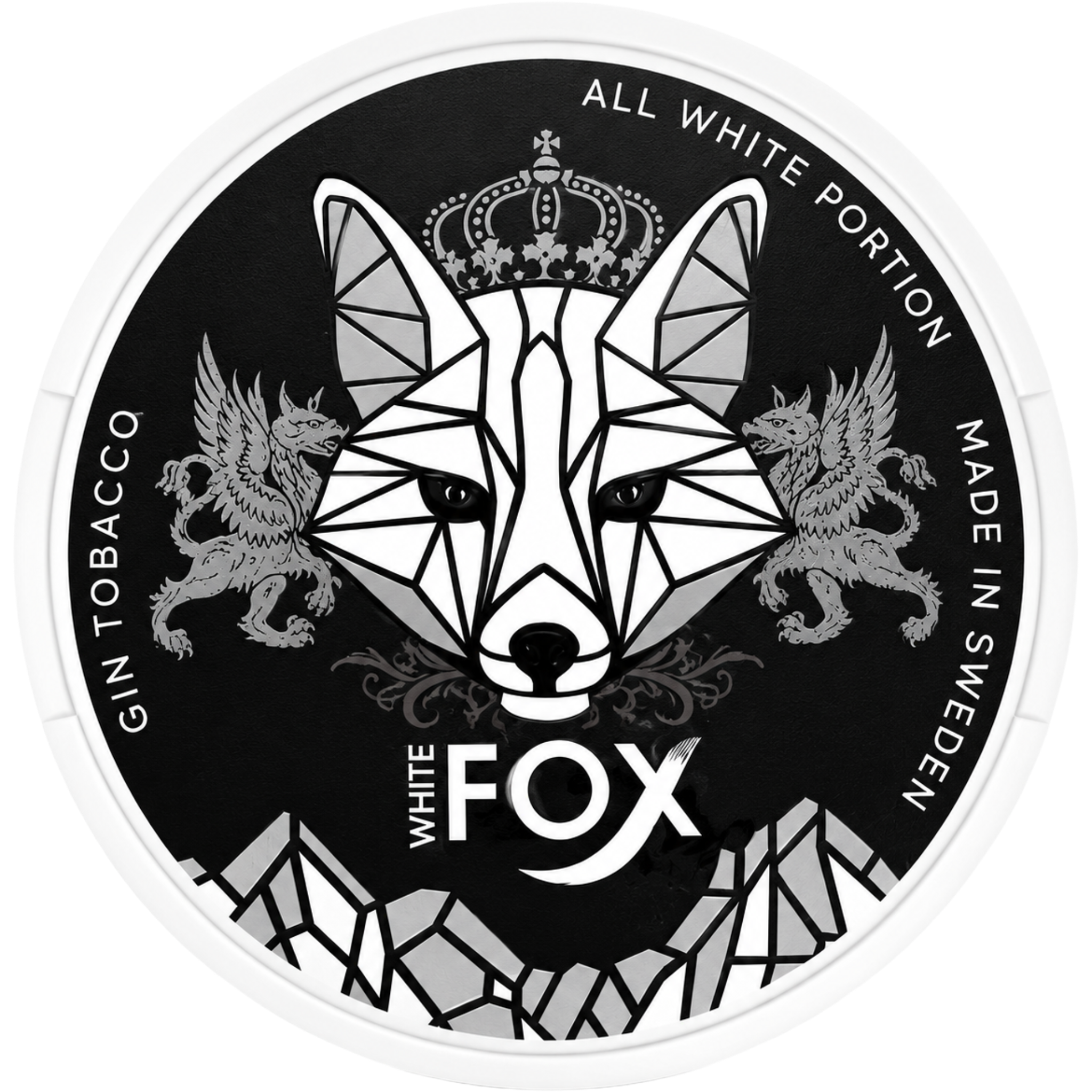 White Fox Black Edition Nicotine Pouches 24mg (5 Pack)