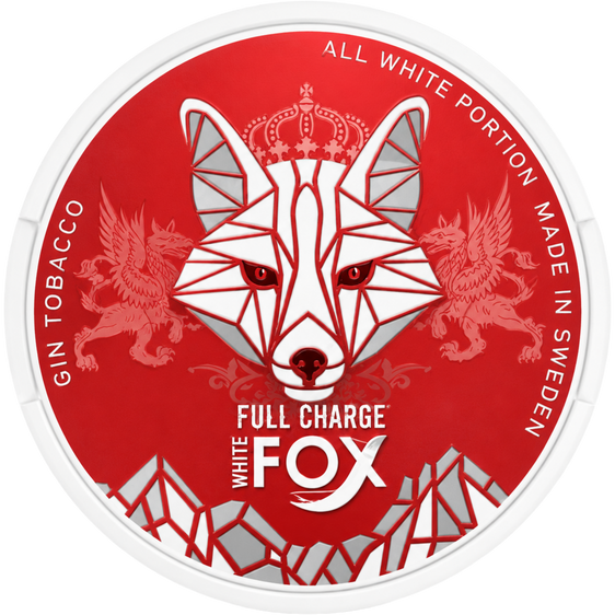 White Fox Full Charge 16mg Nicotine Pouches (5 Pack)