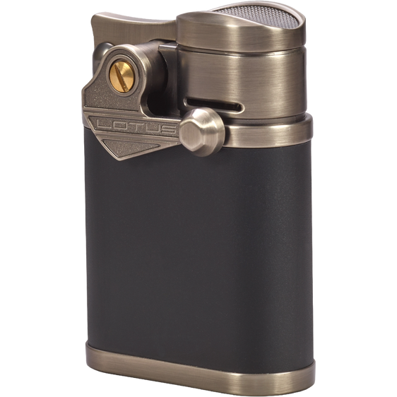 Lotus Winston Table Lighter - Gunmetal & Black