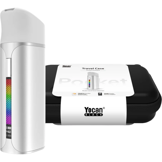 Yocan Black Pocket Full Travel Kit - Silver