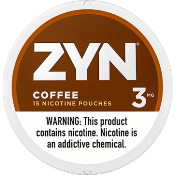 Zyn Nicotine Pouches Coffee - 5 Pack - 3mg