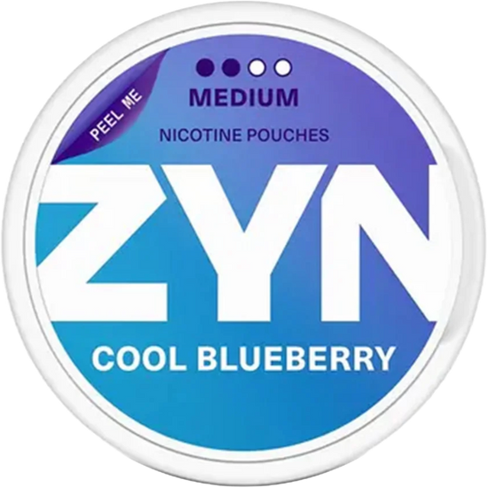 Zyn Nicotine Pouches Cool Blueberry - 5 Pack