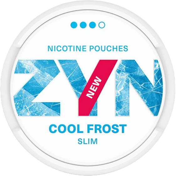 Zyn Nicotine Pouches Cool Frost Slim - 5 Pack - 9mg