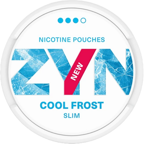 Zyn Nicotine Pouches Cool Frost Slim - 5 Pack