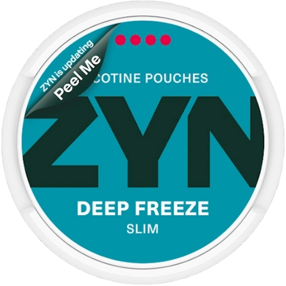 Zyn Nicotine Pouches Deep Freeze Slim - 5 Pack - 11mg