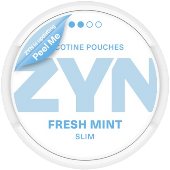 Zyn Nicotine Pouches Fresh Mint - 5 Pack