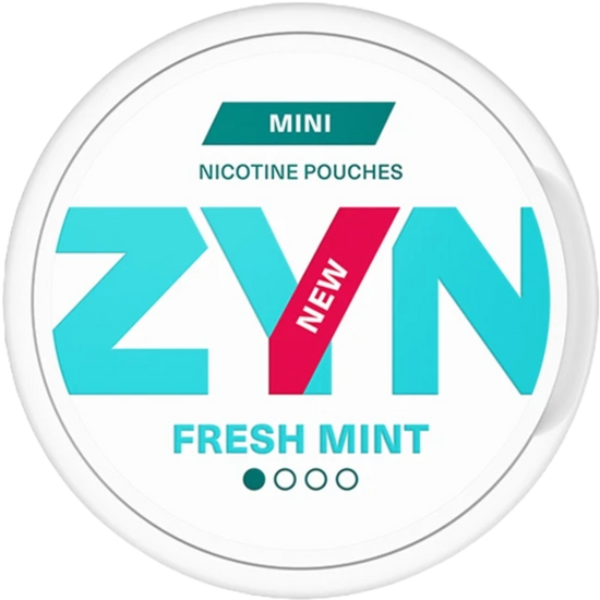 Zyn Nicotine Pouches Fresh Mint Mini 3.5mg - 5 Pack